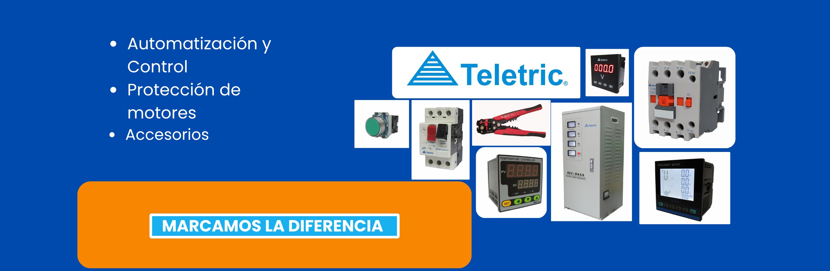 Teletric: automatización y control, protección de motores y accesorios